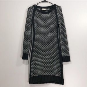 Pink Rose | Knitted Winter Sweater Sheath Dress